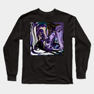 Stocksom Agapanthas Swirl Long Sleeve T-Shirt